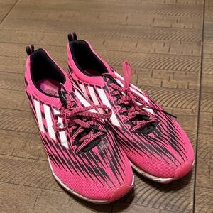 Adidas Women's Vibrant Pink Athletic Shoes